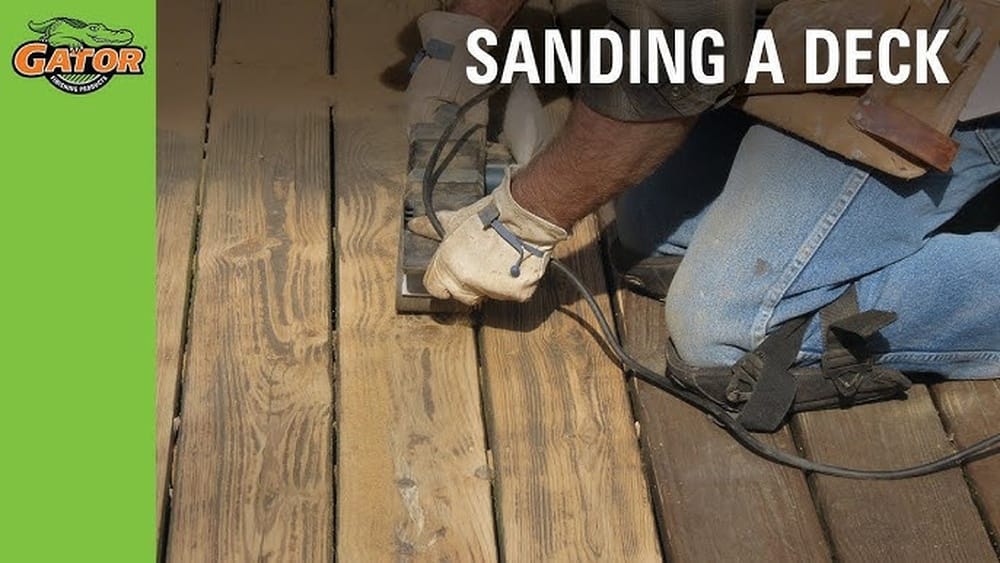 Can I Use a Belt Sander on My Deck