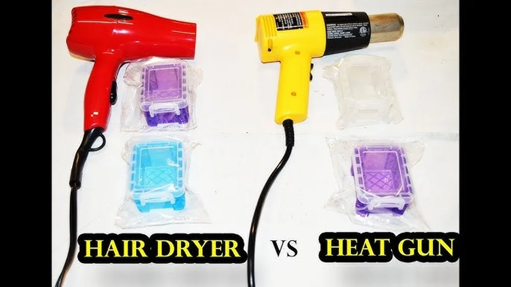 Can I Use a Hairdryer Instead of a Heat Gun
