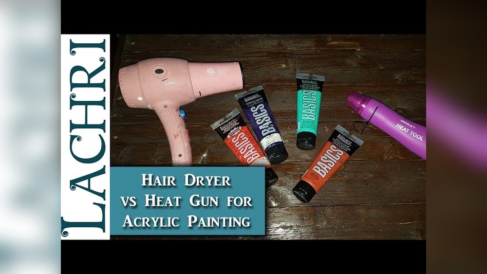 Can I Use a Heat Gun to Dry Acrylic Paint
