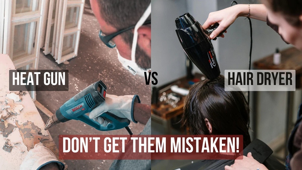 Can I Use Hair Blower Instead of Heat Gun