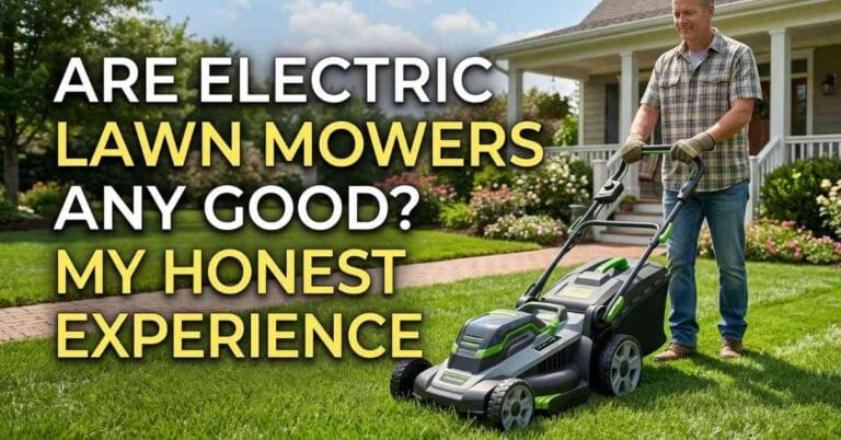 Are Electric Lawn Mowers Any Good A Brilliant Upgrade