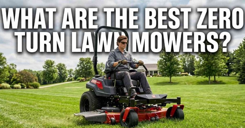What Are the Best Zero Turn Lawn Mowers Amazing Top Picks