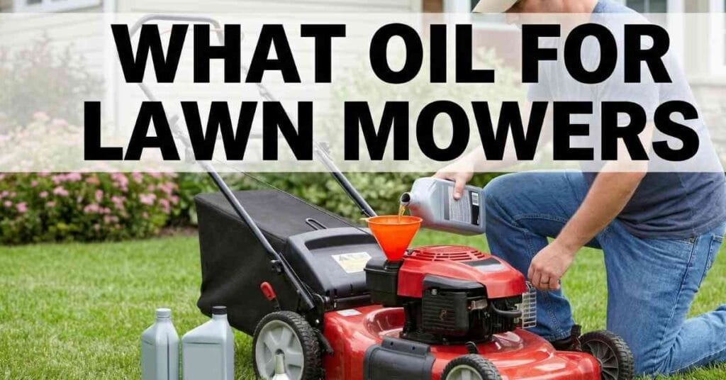 What Oil For Lawn Mowers The Best Guide to Stop Ruining It