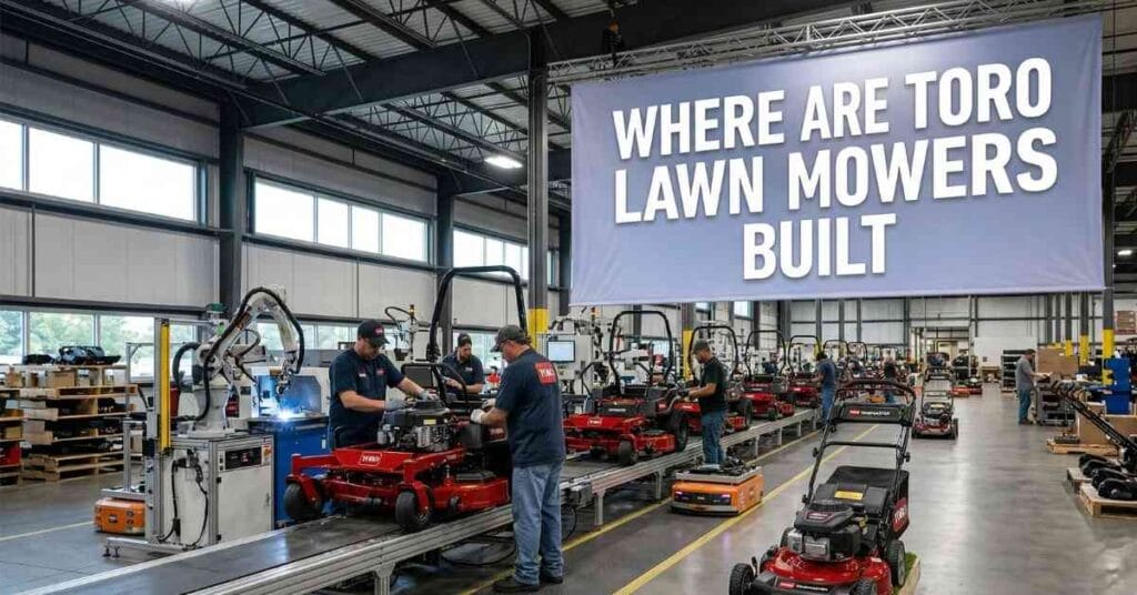Where Are Toro Lawn Mowers Built The Surprising Truth!