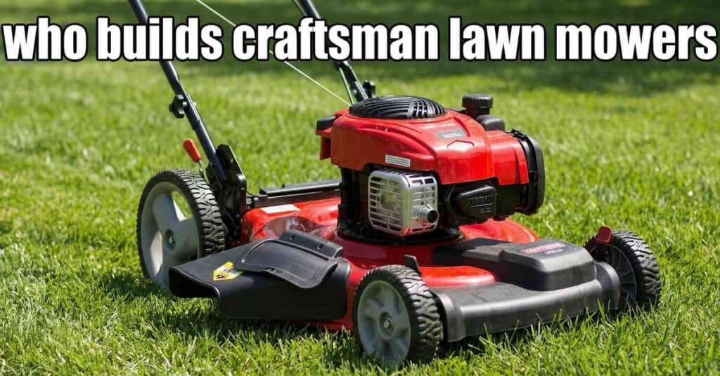 Who Builds Craftsman Lawn Mowers The Honest Truth