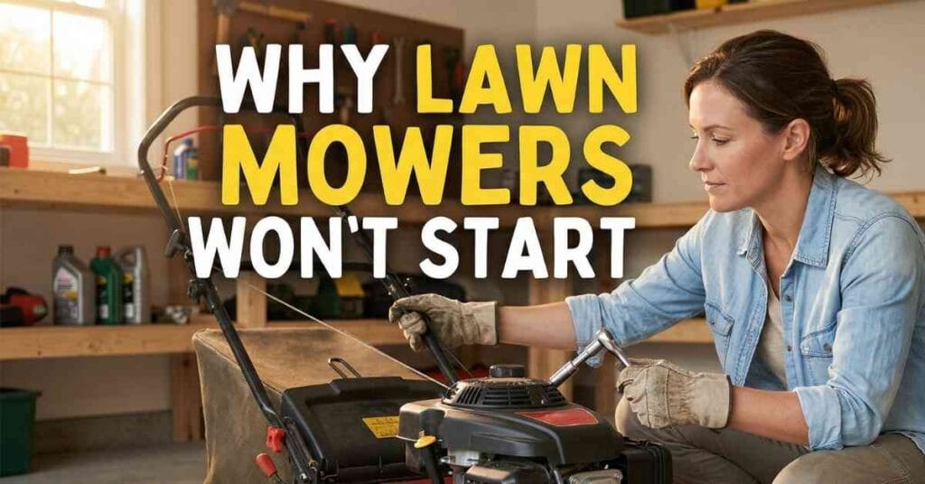 Why Lawn Mowers Won't Start Brilliant Fixes for Bad Days
