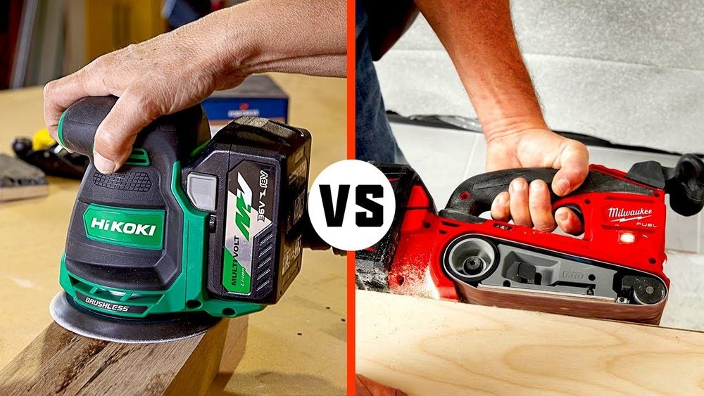 Belt Sander Vs Orbital Sander