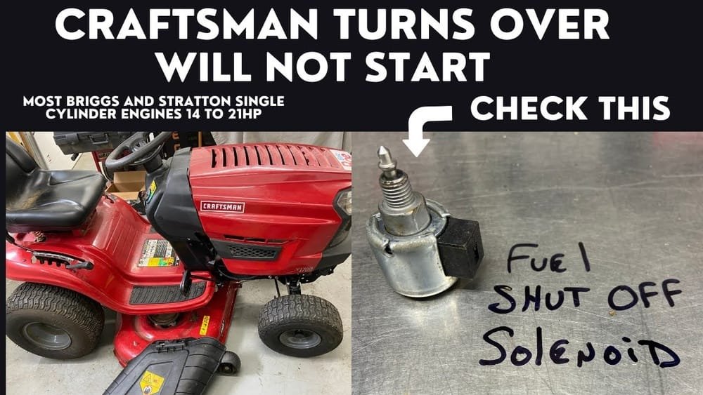 Craftsman Riding Lawn Mower Not Starting