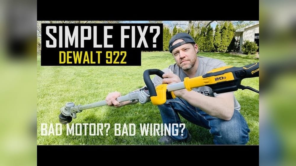 Dewalt 20V String Trimmer Not Working