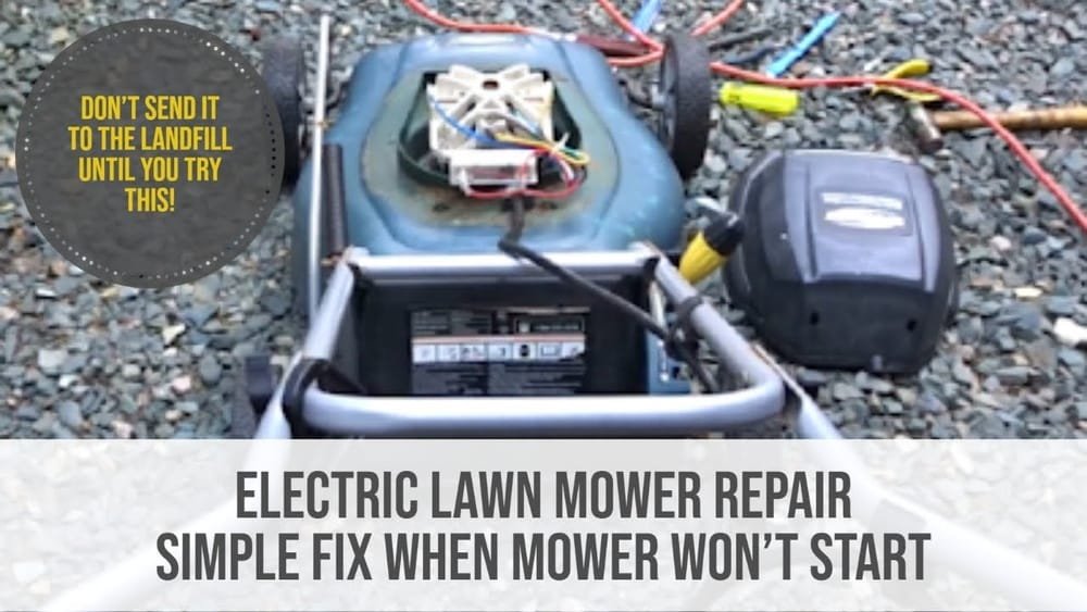 Electric Lawn Mower Will Not Start