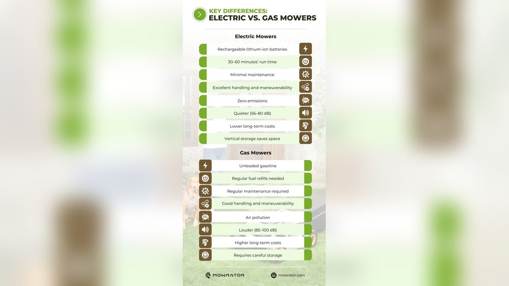 Electric Vs Gasoline Lawn Mower