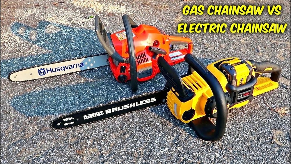 Gas Vs Electric Chainsaws​