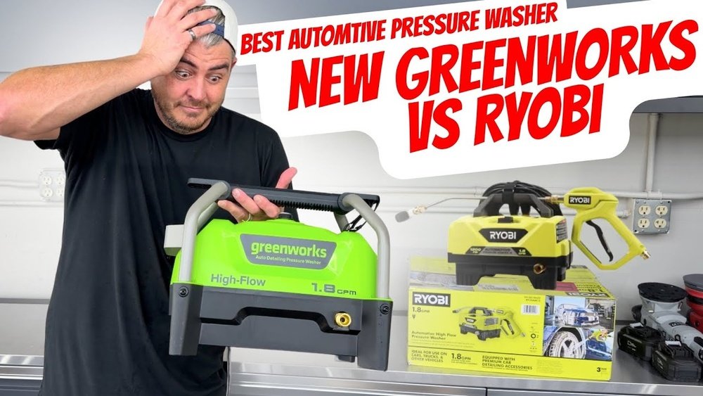 Greenworks Vs Ryobi Pressure Washer