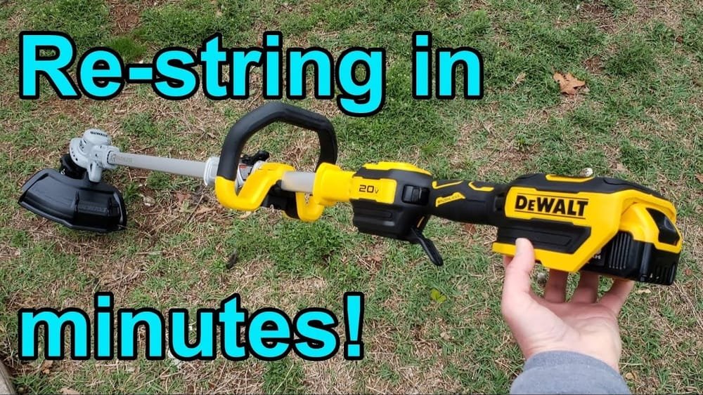 How to Change String on Dewalt Trimmer