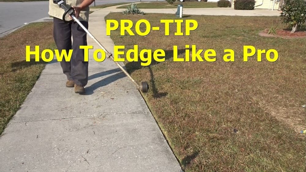 How to Edge With a String Trimmer