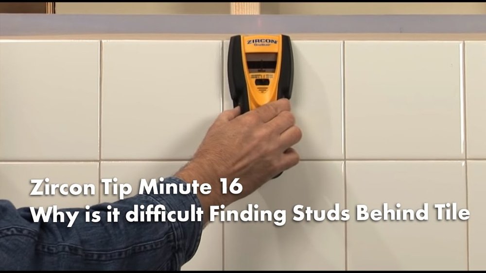 How to Find a Stud behind Tile