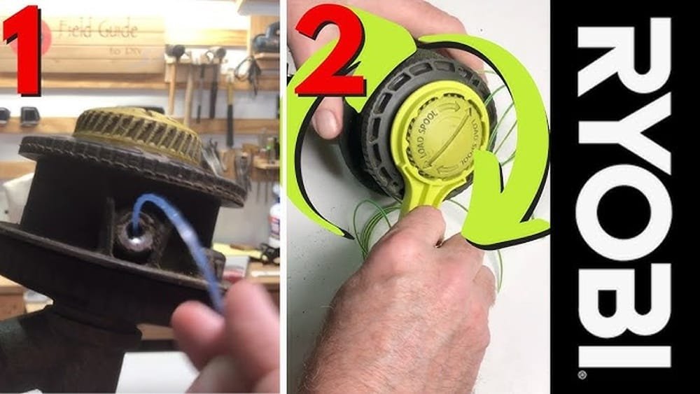 How to Load Ryobi Weed Eater String Trimmer