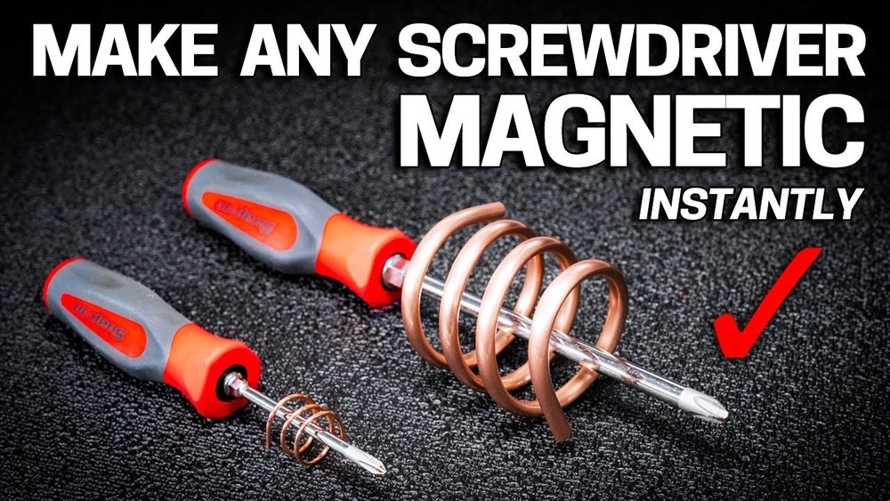 How to Magnetize a Screwdriver