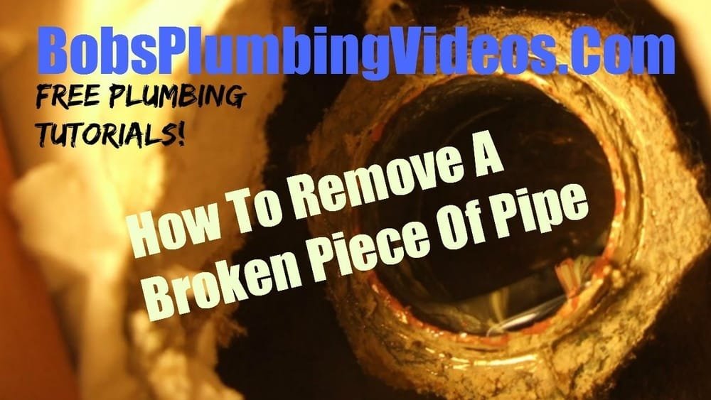 How to Remove a Broken Threaded Pipe