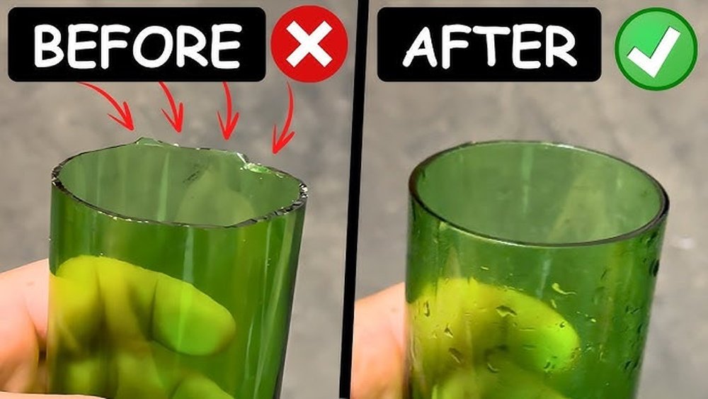 How to Sand Glass Edges