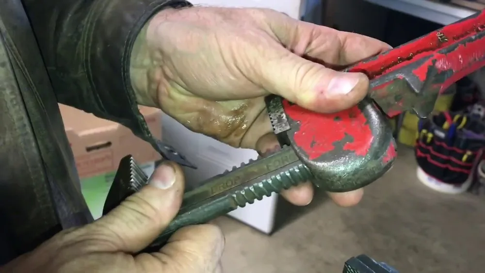 How to Sharpen Pipe Wrench Jaws