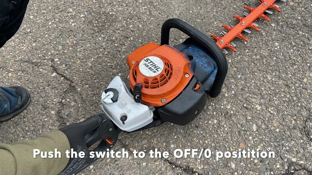 How to Start a Stihl Hedge Trimmer
