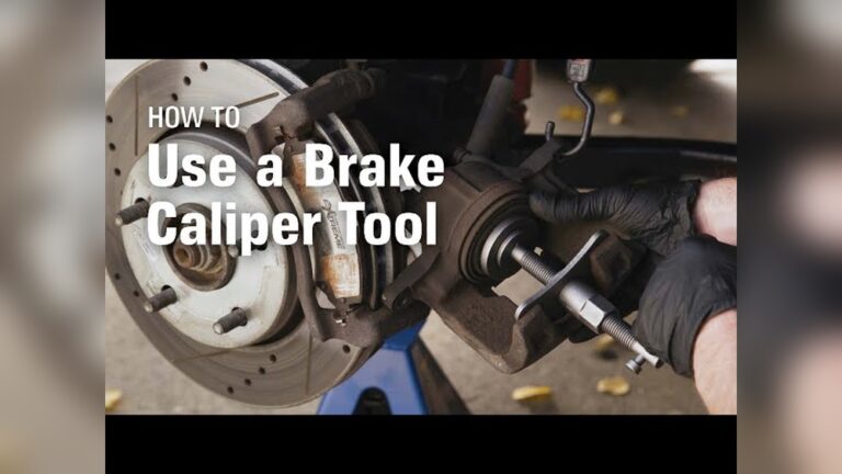 How to Use Brake Caliper Tool