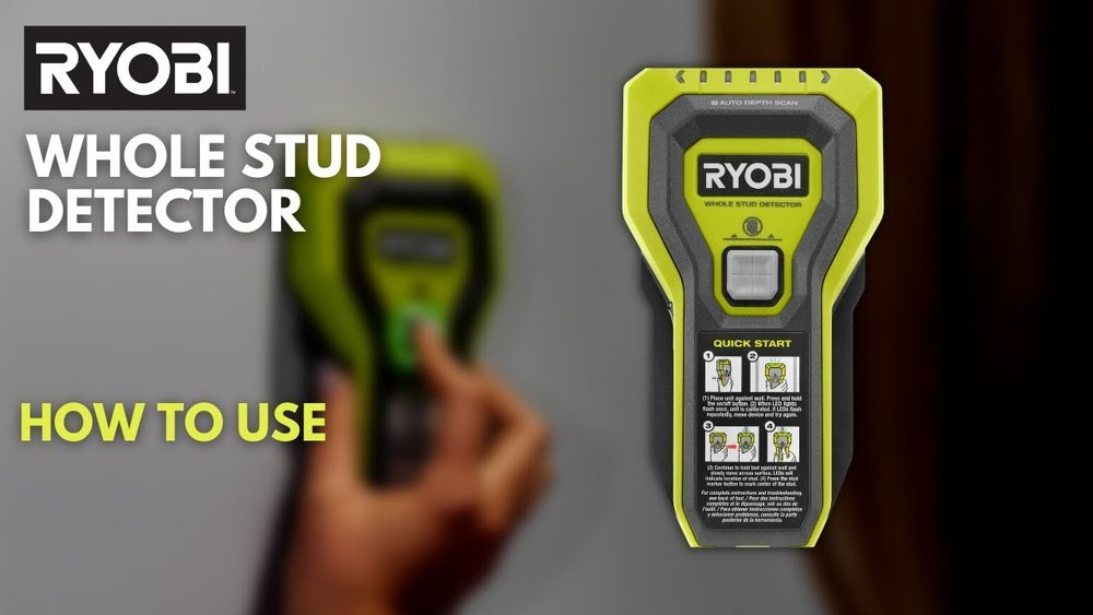 How to Use Ryobi Stud Finder