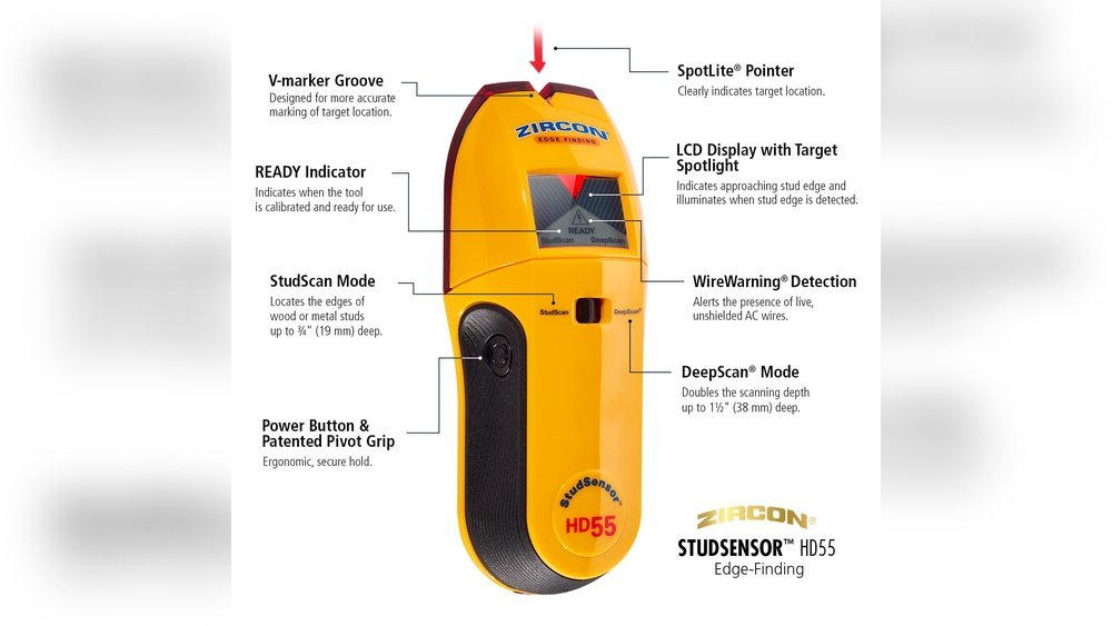 How to Use Zircon Stud Finder