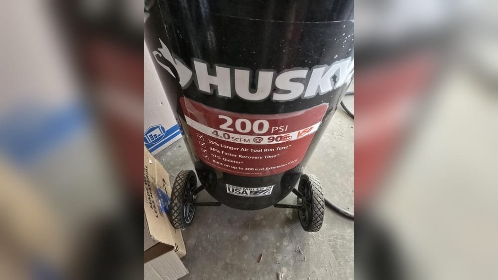 Husky Air Compressor Not Building Pressure