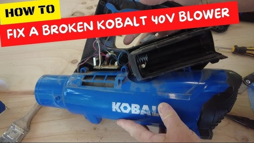 Kobalt Leaf Blower Not Working