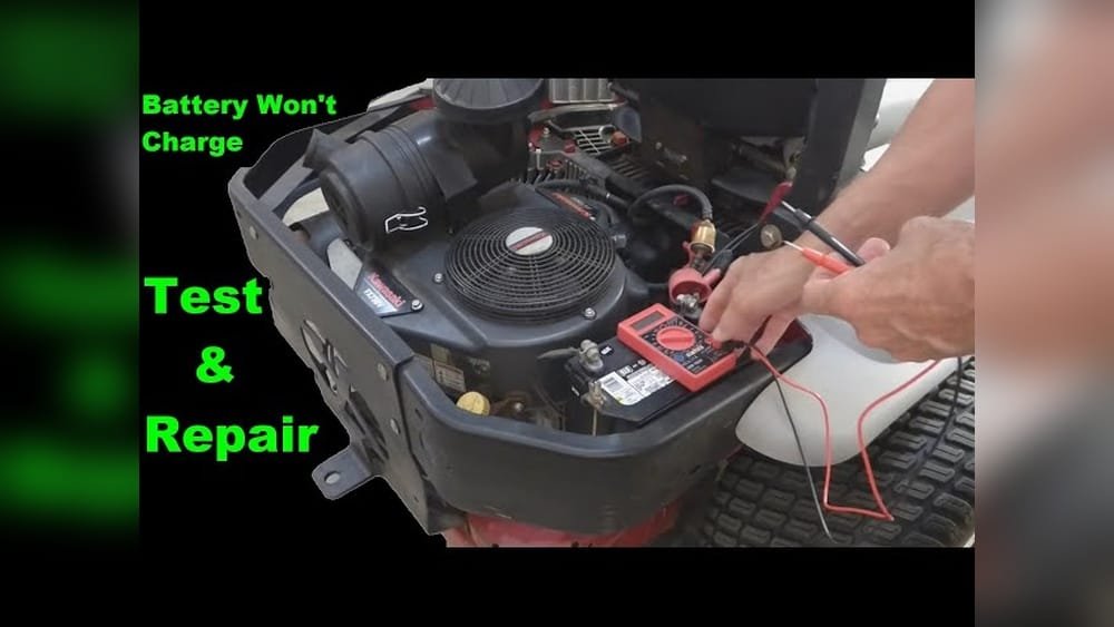 Lawn Mower Battery Not Charging