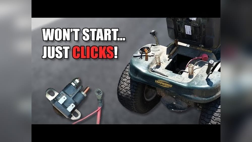 Lawn Mower Clicking But Not Starting