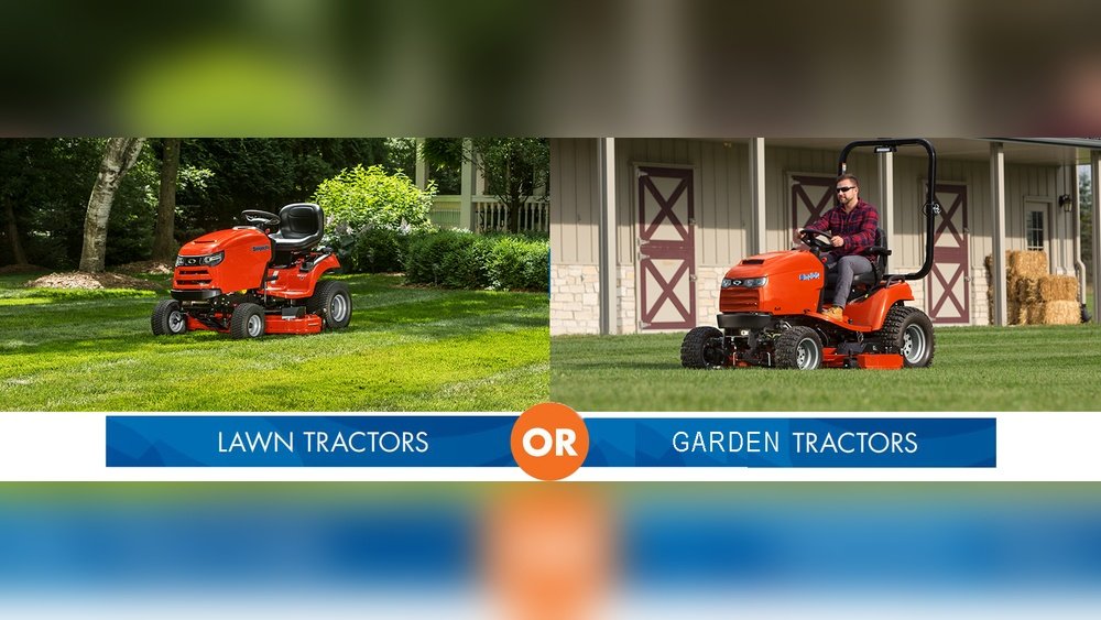 Lawn Mower Vs Garden Tractor