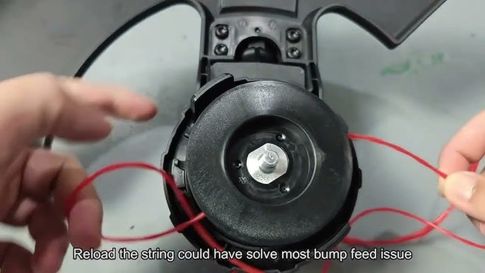 Milwaukee String Trimmer Not Feeding