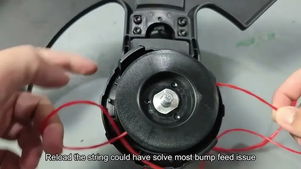 Milwaukee String Trimmer Not Feeding