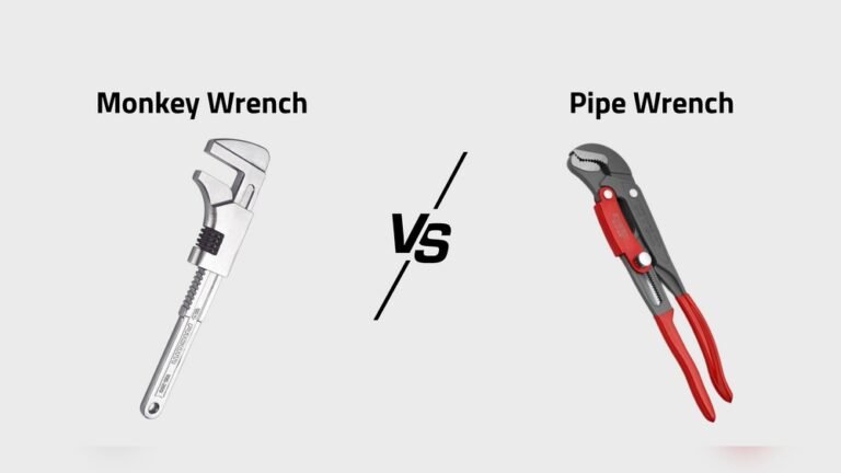 Monkey Wrench Vs Pipe Wrench