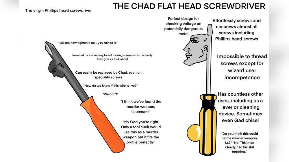 Phillips Screwdriver Vs Flathead