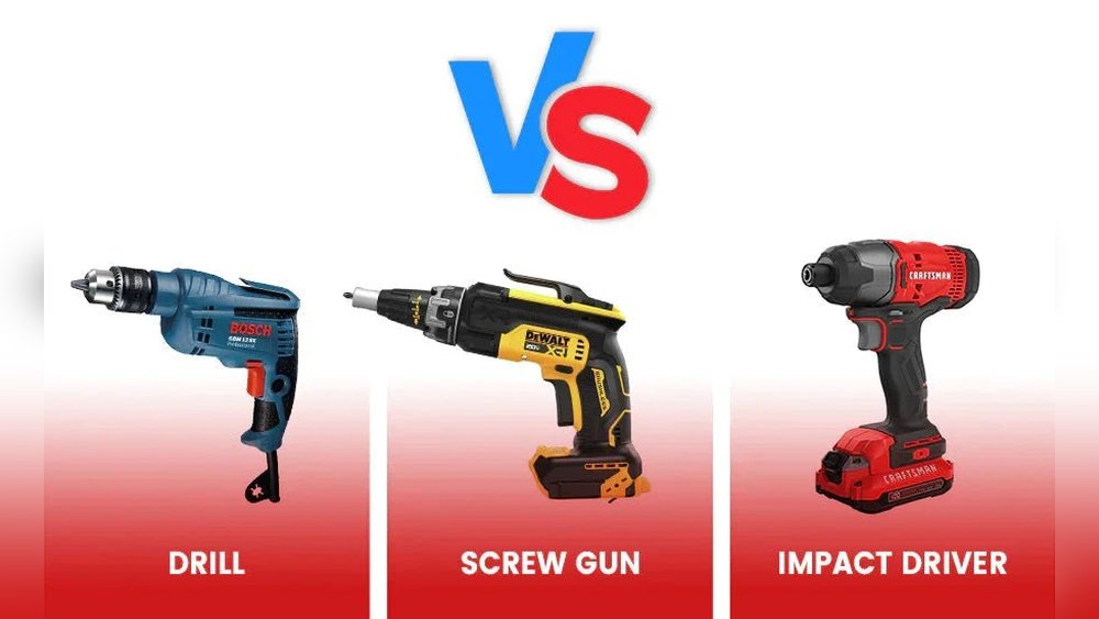 Screwdriver Vs Impact Driver