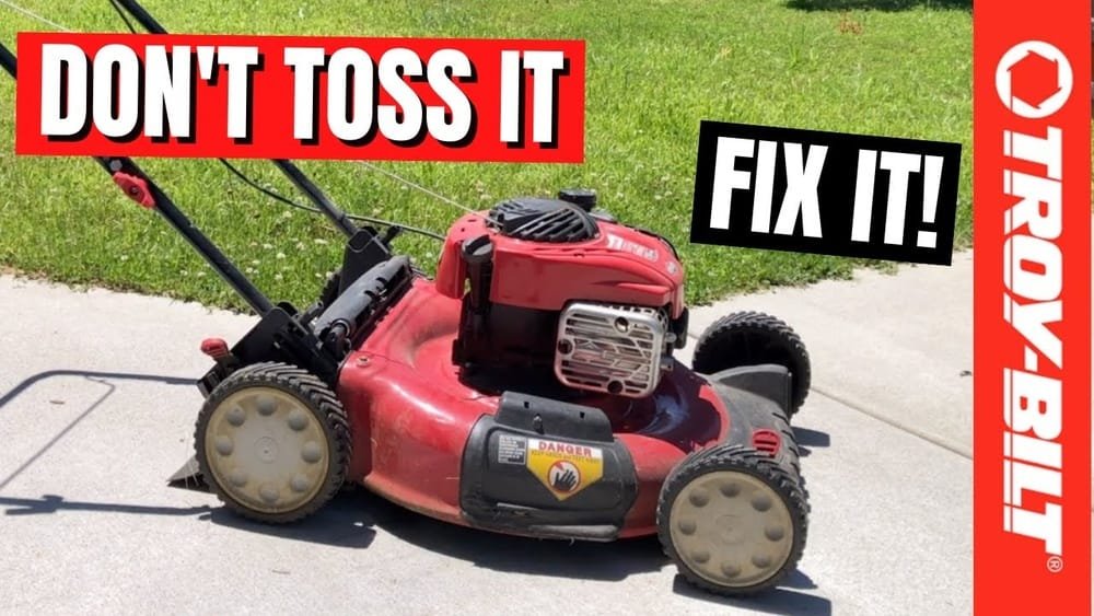 Troy Bilt Lawn Mower Not Starting