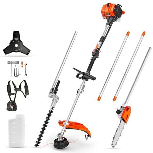 4-in-1 26cc Gas Powered Weed Eater, String Multi-Tool