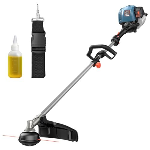 SENIX 18-inch 26.5 cc Gas Weed Wacker, 4-Cycle Straight...