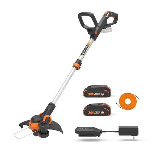 WORX Cordless String Trimmer & Lawn Edger, 20V WG163 Kit