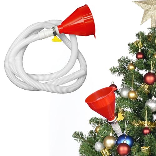 Joewuzun 1.5m Christmas Tree Watering Funnel - Long Spout...