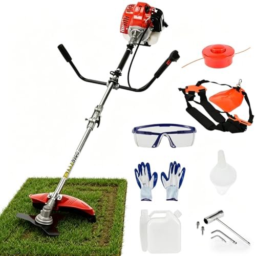 2026 New 52cc Gas String Trimmer 2-Stroke, Brush Cutter