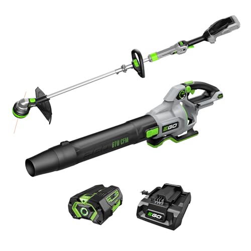 EGO POWER+ Combo, Cordless Trimmer and Blower, Kit