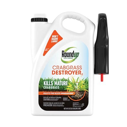 Roundup for Lawns Crabgrass Destroyer2, Tough Weed Killer