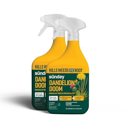 Sunday Dandelion Doom Selective Weed Control - Iron Based