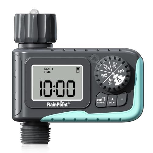 RAINPOINT Sprinkler Timer, Programmable Water Timer for...