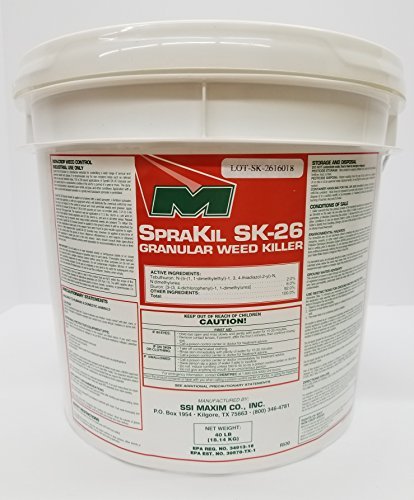 SpraKil SK-26 Granular weedkiller 40 LB Pail (Soil...